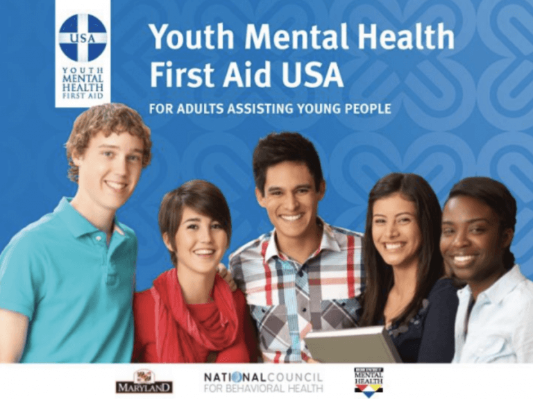 Upcoming Youth Mental Health First Aid Training