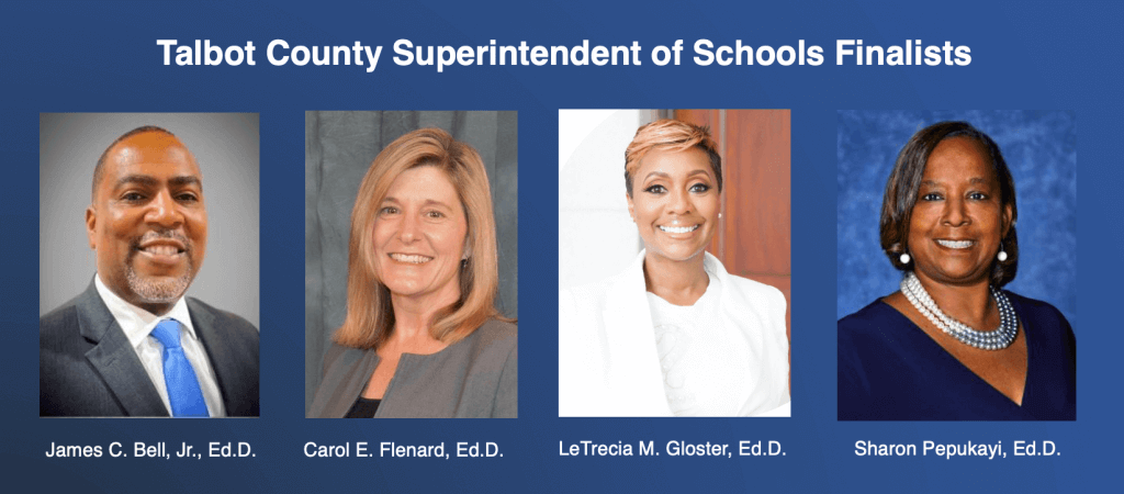Talbot County Superintendent of Schools Finalists Photo