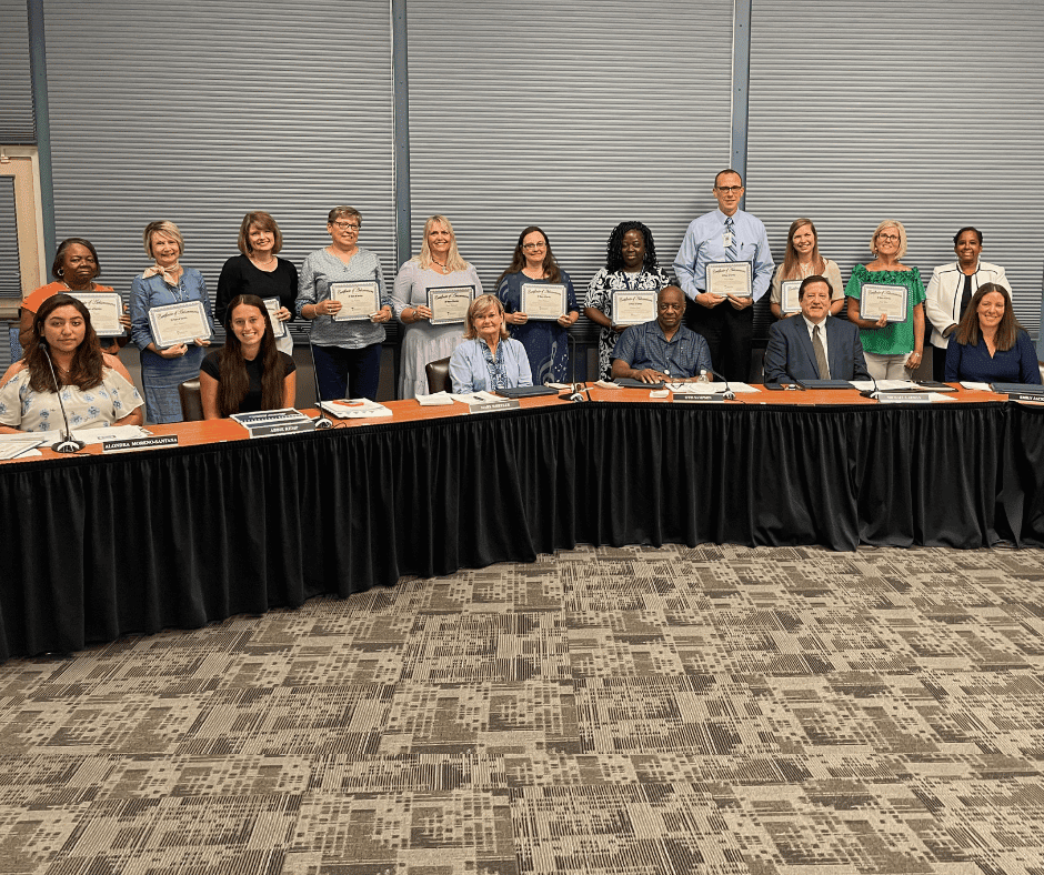 TCPS Recognizes 20 year employees